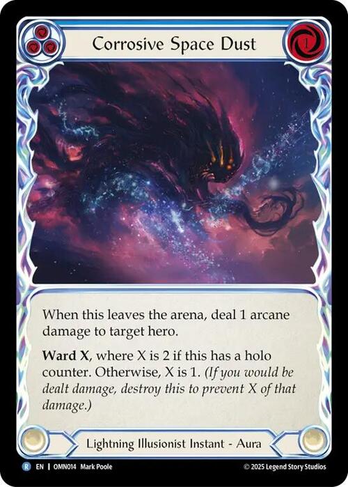 Corrosive Space Dust (Blue) Frente