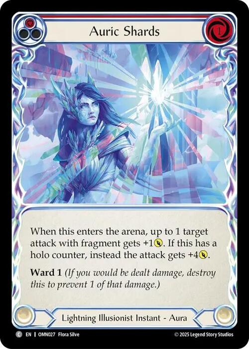 Auric Shards (Red) Frente