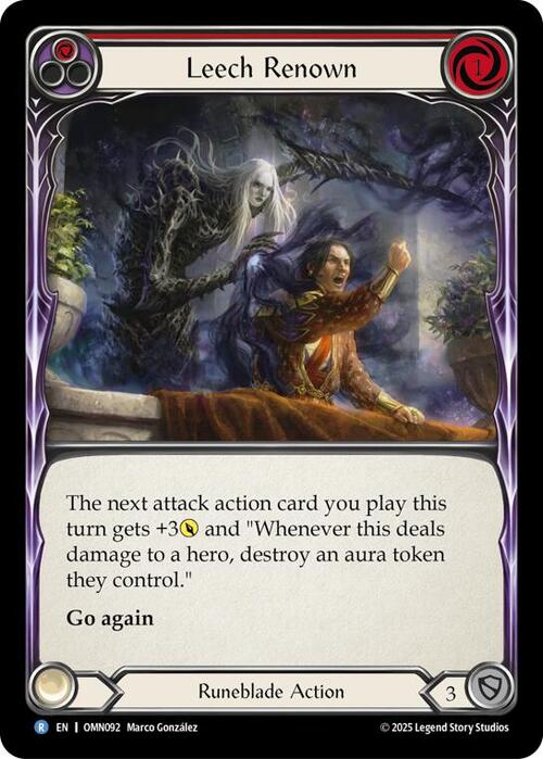 Leech Renown Card Front