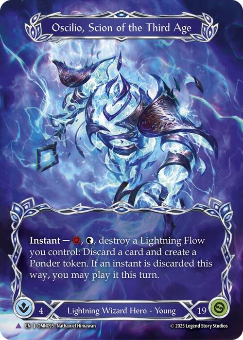 Oscilio, Scion of the Third Age Frente