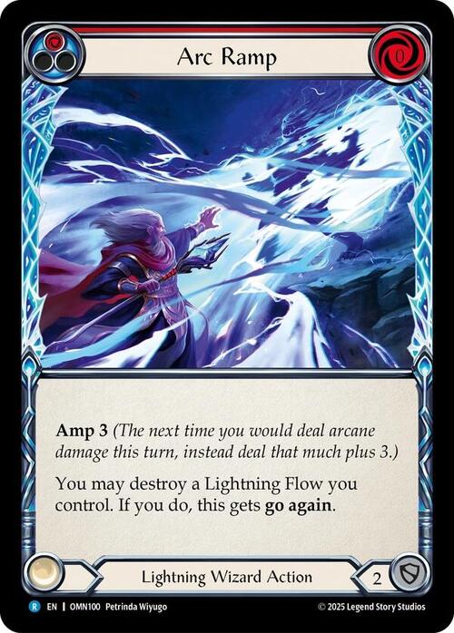 Arc Ramp (Red) Card Front