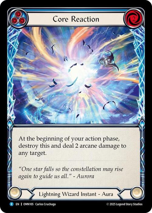 Core Reaction (Blue) Frente