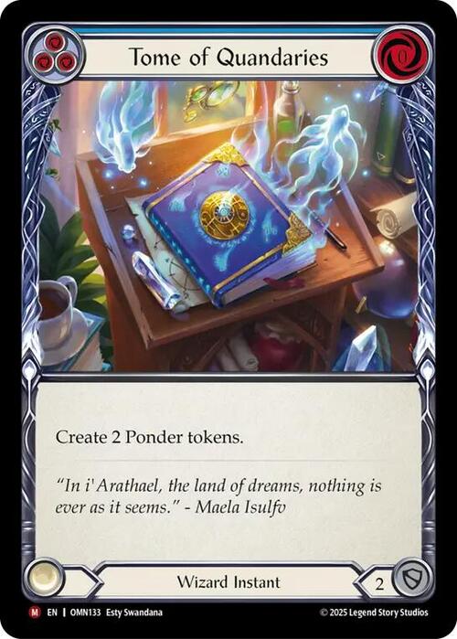 Tome of Quandaries Card Front