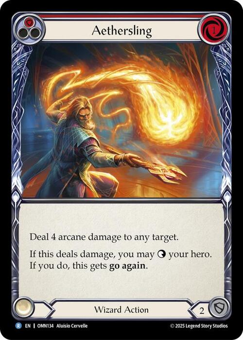 Aethersling - Red Card Front