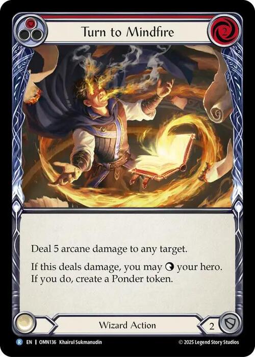 Turn to Mindfire Card Front