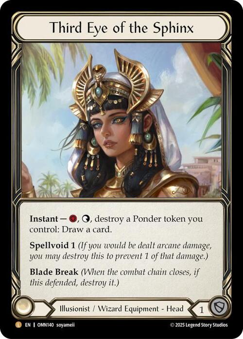 Third Eye of the Sphinx Card Front