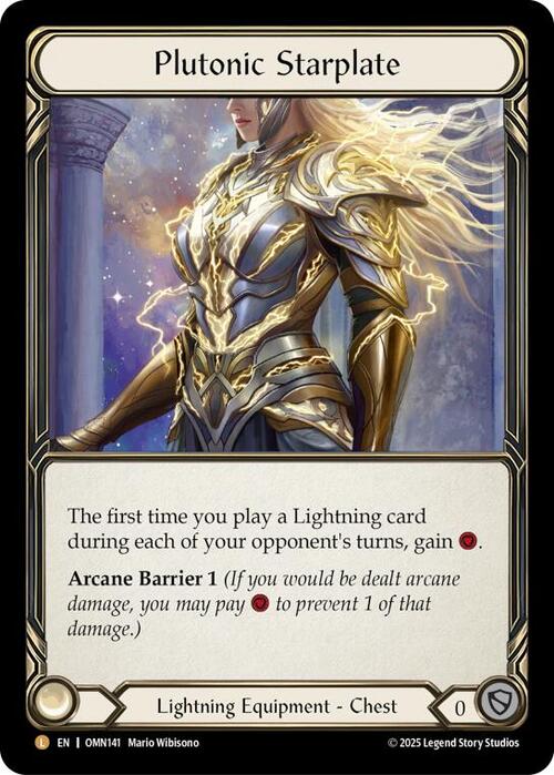 Plutonic Starplate Card Front