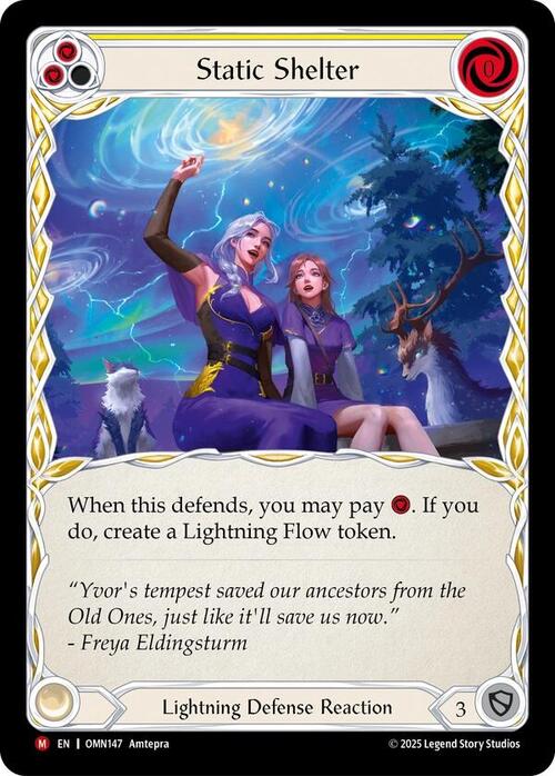 Static Shelter Card Front