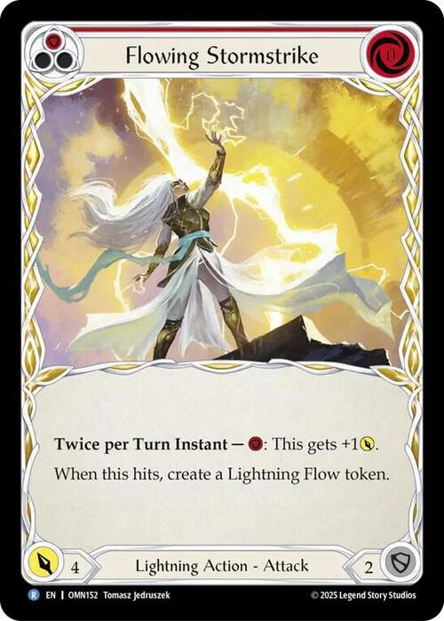 Flowing Stormstrike Card Front