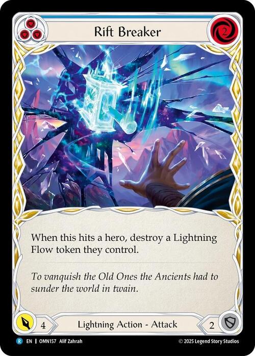 Rift Breaker - Blue Card Front
