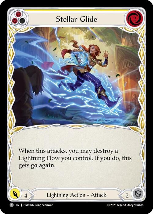 Stellar Glide (Yellow) Card Front