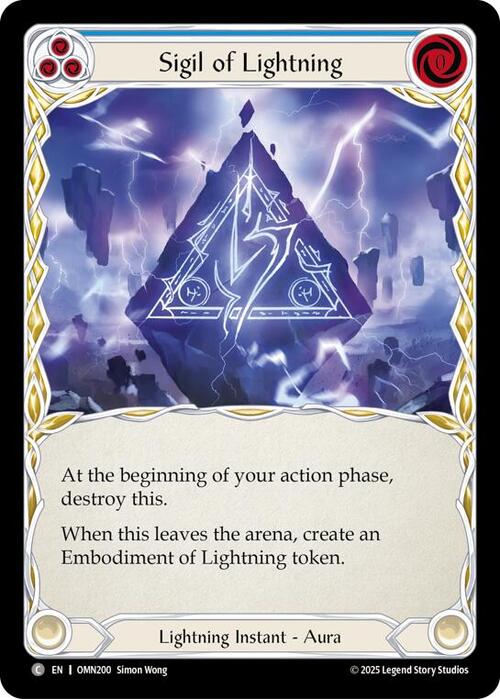 Sigil of Lightning Frente