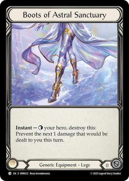 Boots of Astral Sanctuary Frente