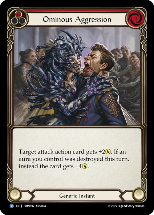 Ominous Aggression Frente