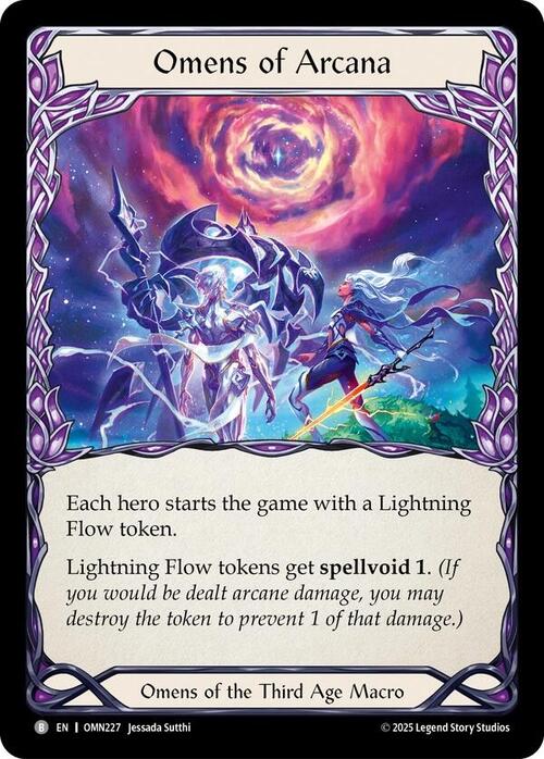 Omens of Arcana Frente