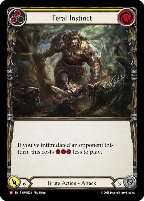 Feral Instinct Card Front