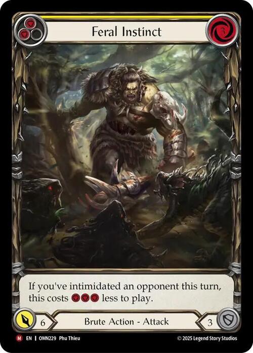 Feral Instinct Card Front