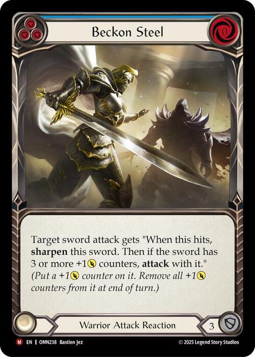 Beckon Steel Card Front