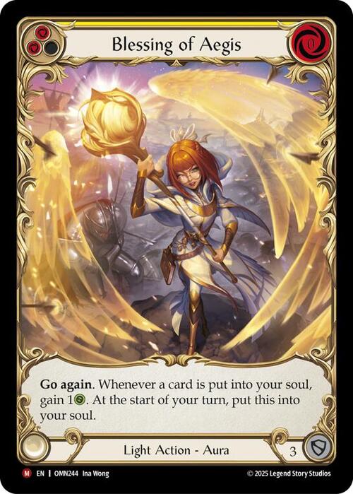 Blessing Of Aegis Card Front