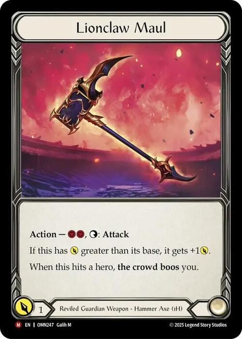 Lionclaw Maul Frente