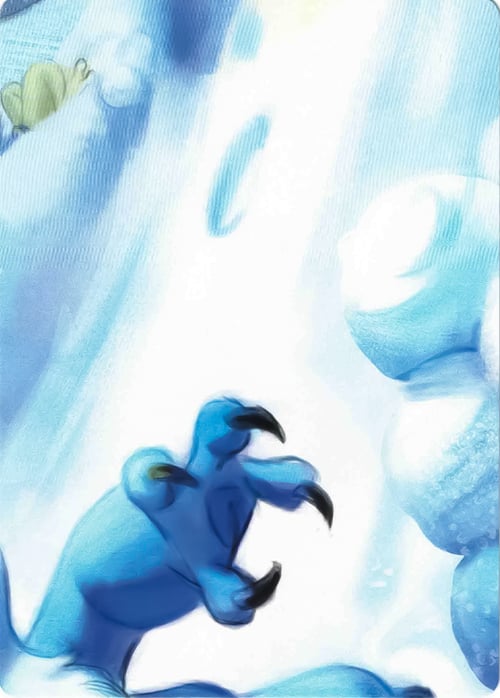 Winterspell - Snowball Fight Puzzle Insert Card Front