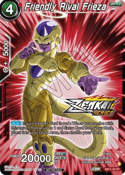 Friendly Rival Frieza Card Front
