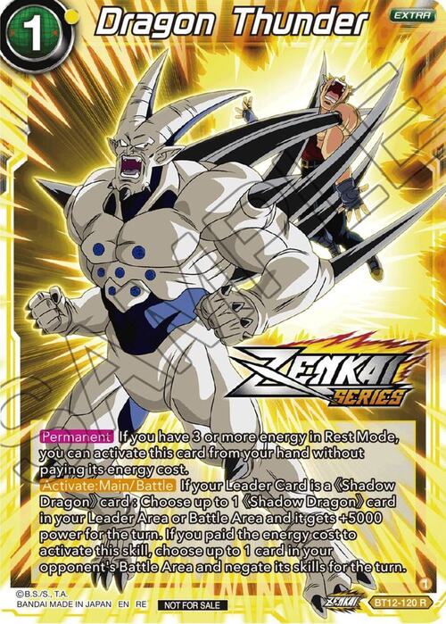 Dragon Thunder Card Front