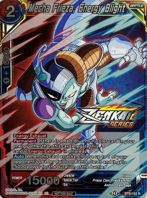Mecha Frieza, Energy Blight Card Front