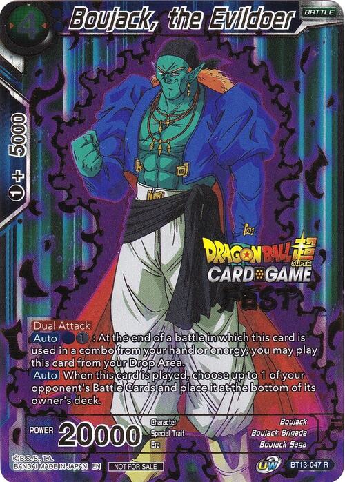 Boujack, the Evildoer Card Front