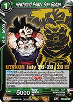 Newfound Power Son Gohan Card Front