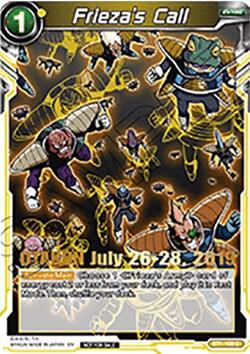 Frieza's Call Card Front