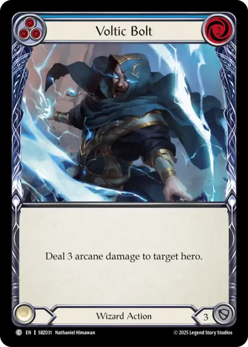 Voltic Bolt (Blue) Card Front