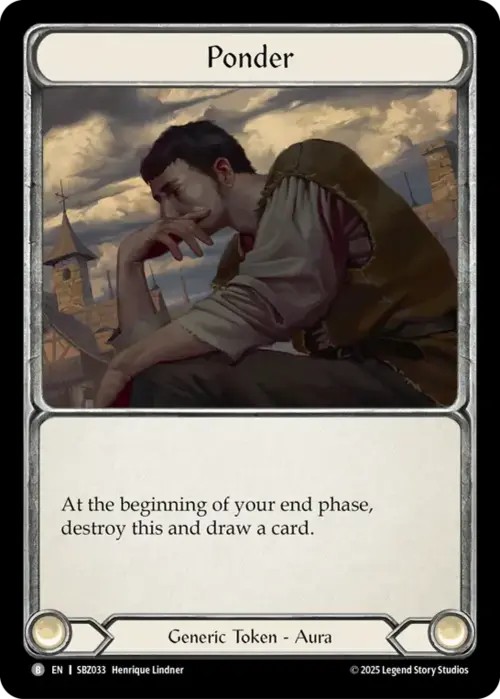 Ponder Card Front