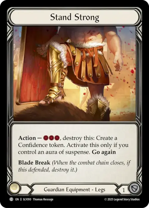 Stand Strong Card Front