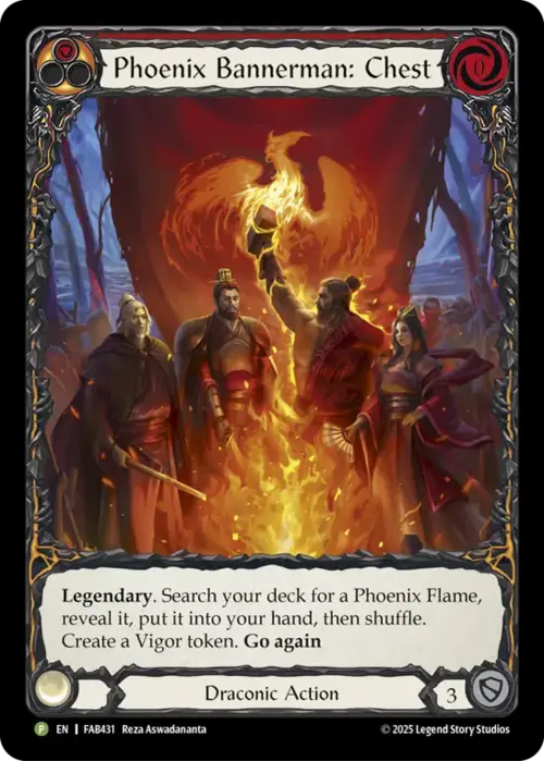 Phoenix Bannerman: Chest Card Front