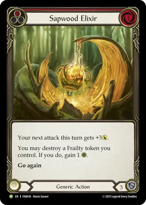 Sapwood Elixir Card Front