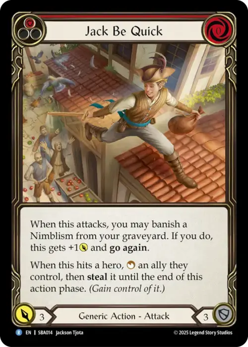 Jack Be Quick Card Front