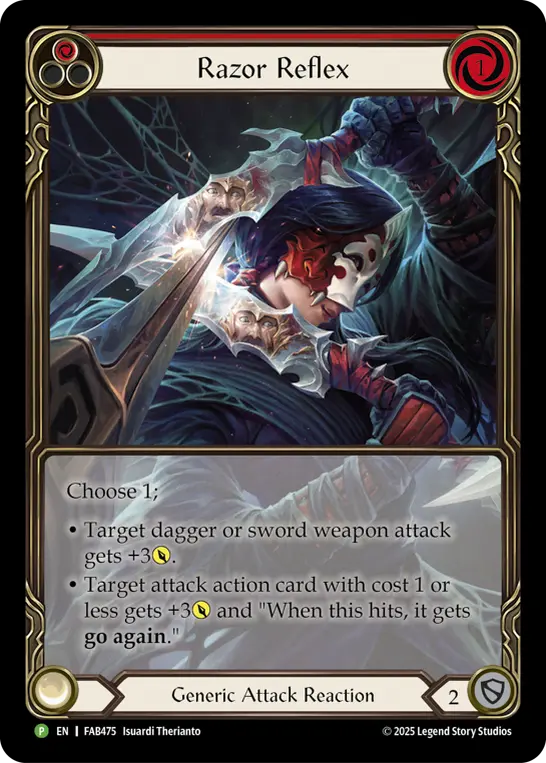 Razor Reflex FAB Organized Play | Flesh and Blood | CardTrader