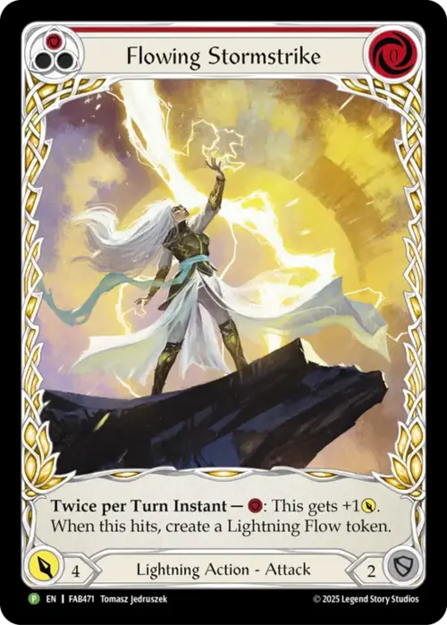 Flowing Stormstrike Card Front