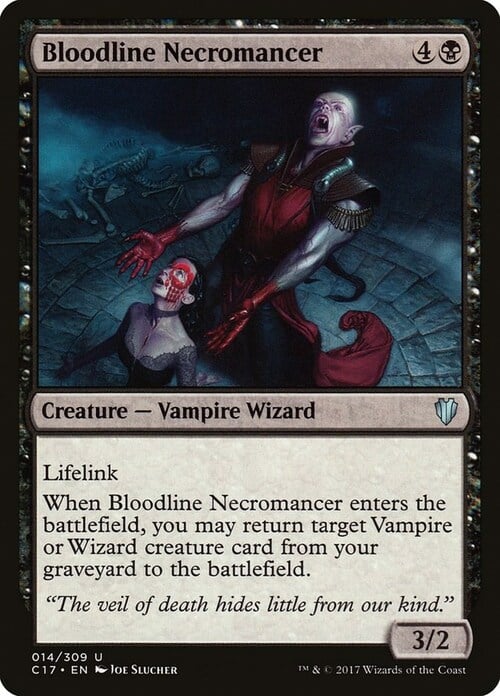 Bloodline Necromancer Card Front