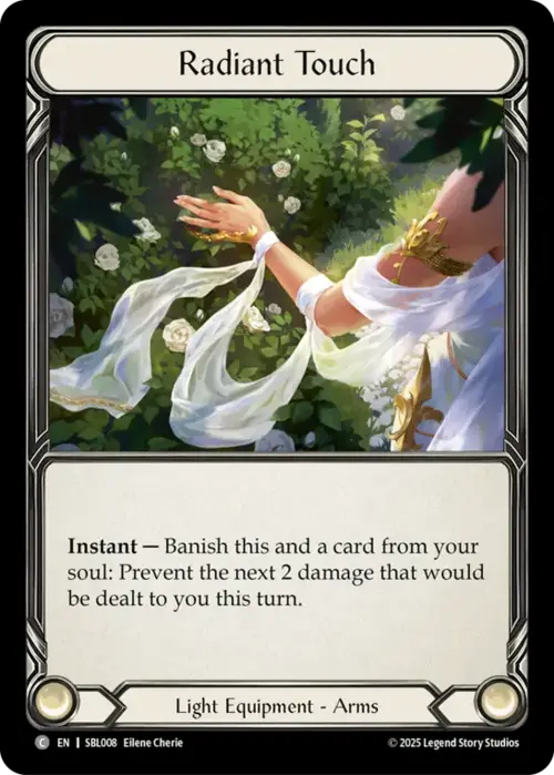 Radiant Touch Card Front