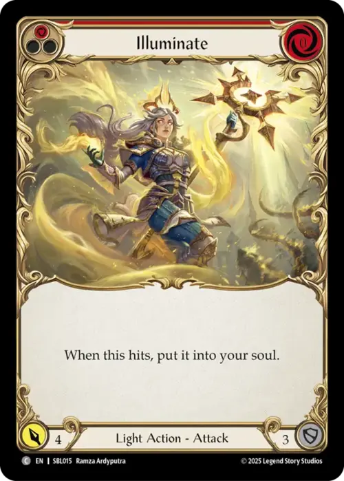 Illuminate Card Front