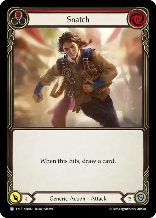 Snatch - Red Card Front
