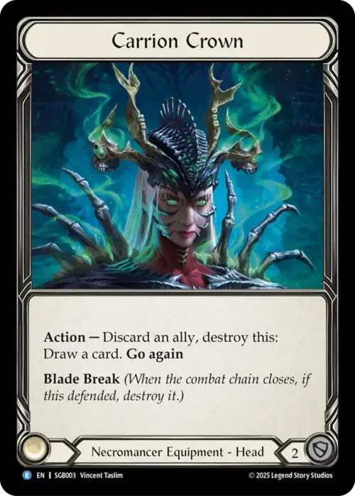 Carrion Crown Card Front