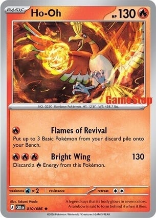 Ho-Oh Card Front