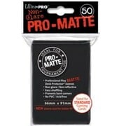 50 Ultra Pro Pro-Matte Sleeves (Black)