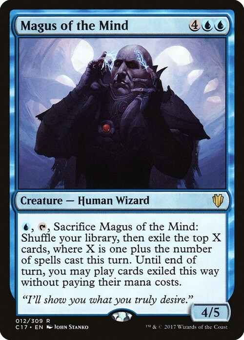 Magus of the Mind Card Front
