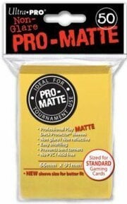50 Ultra Pro Pro-Matte Sleeves (Yellow)