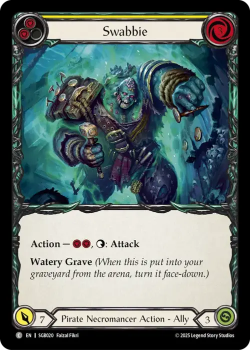 Swabbie Card Front
