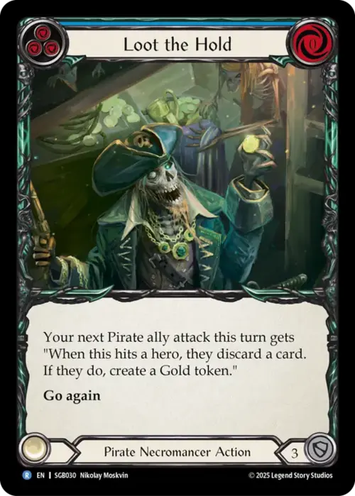 Loot the Hold Card Front